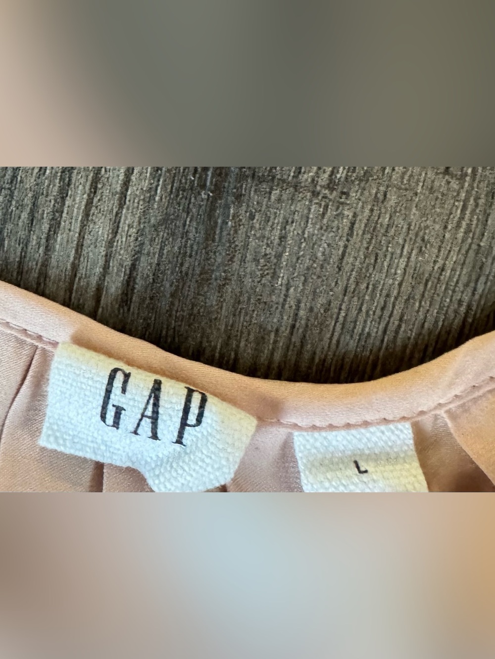 GAP Spaghetti Adjustable Strap Camisole - Blush Pink - L - Picture 6 of 6